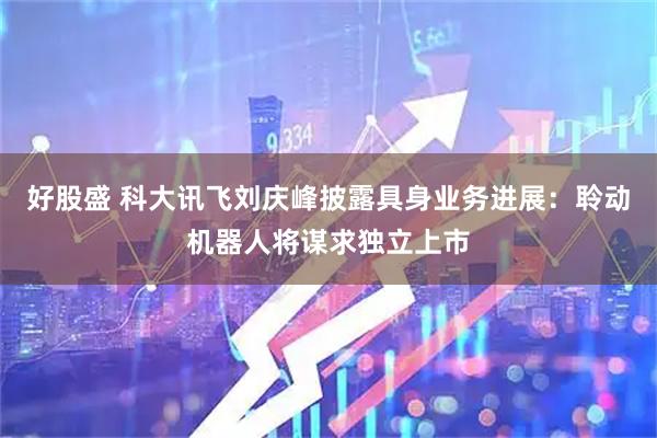 好股盛 科大讯飞刘庆峰披露具身业务进展：聆动机器人将谋求独立上市